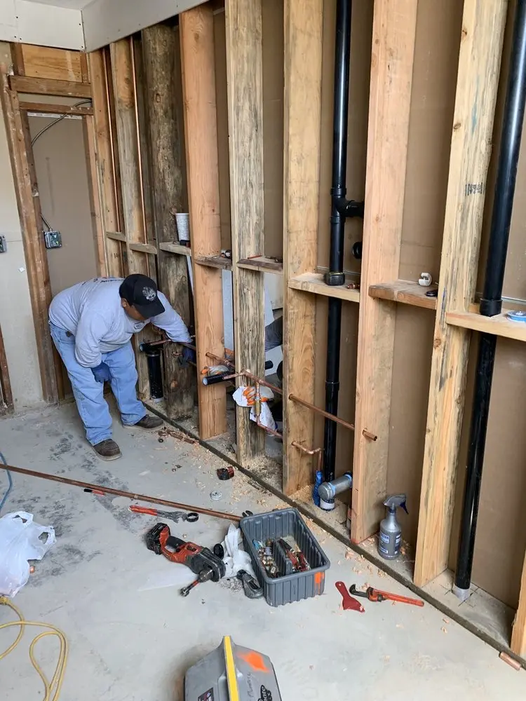 Commercial rough-in plumbing for Water Heater Replacement in Wendover